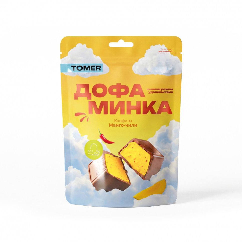  Фабрика Томер   Дофаминка Конфеты Манго-Чили, 125г  в Орле