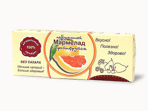 Мармелад натуральный "Грейпфрут" 140г в Орле