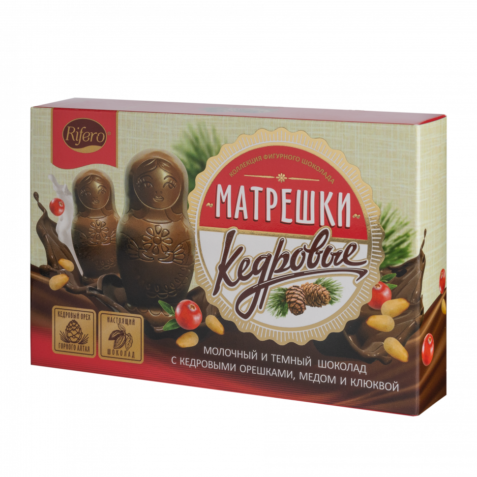  Риф и ко Конфеты "Матрёшки кедровые" 100г           в Орле