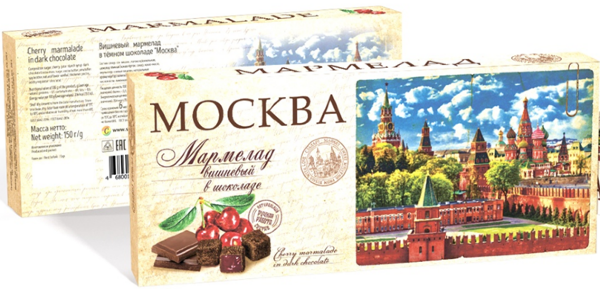 №2 Сладарт Мармелад Вишневый в тёмном шоколаде, 150г   в Орле